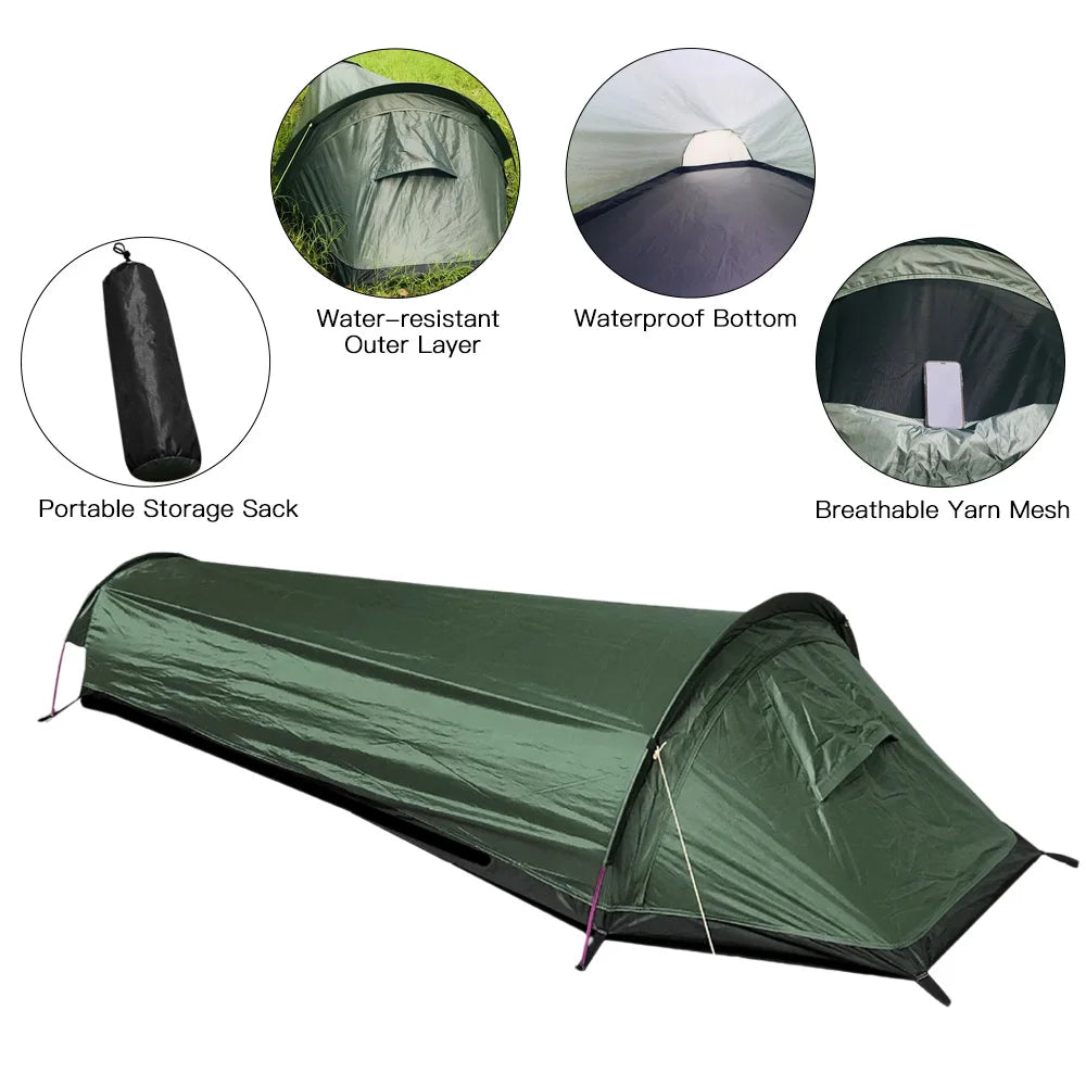 Lightweight Waterproof Single Person Tent
