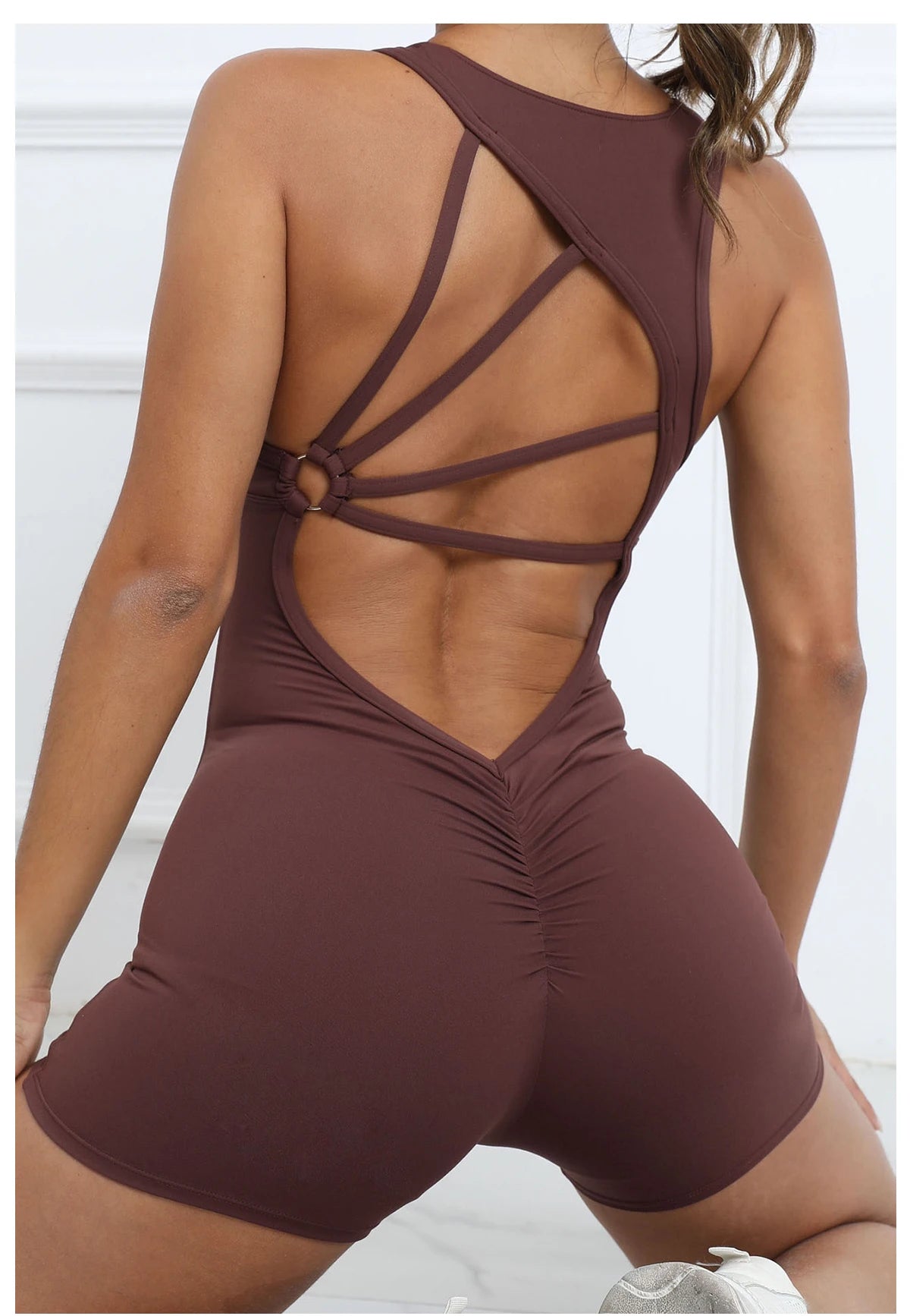 Women’s Padded Yoga Bodysuit