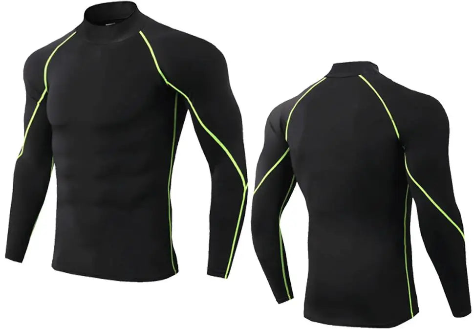 Winter Men’s Compression Warm Shirt