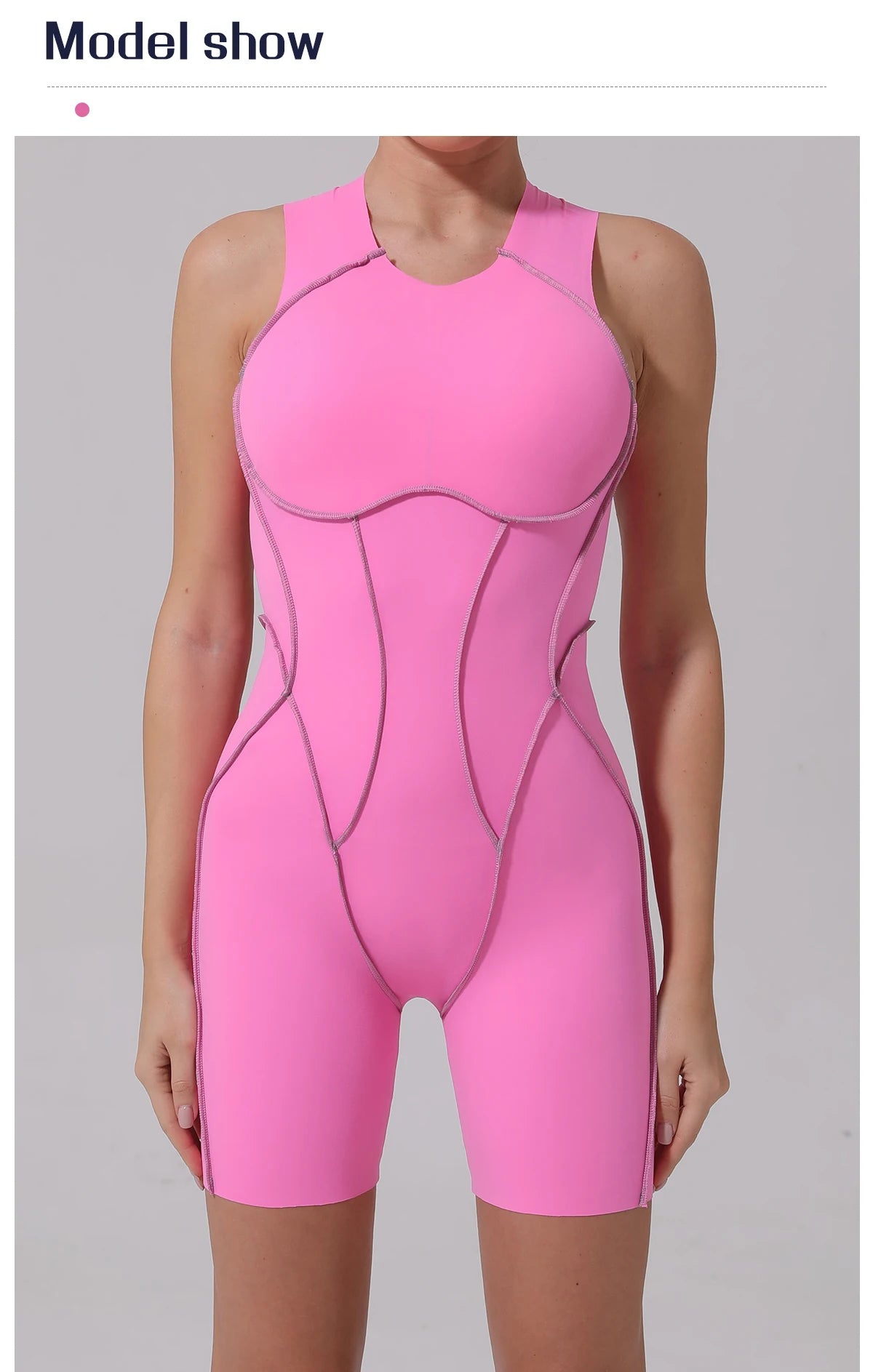 Women’s Summer Sleeveless Yoga Jumpsuit