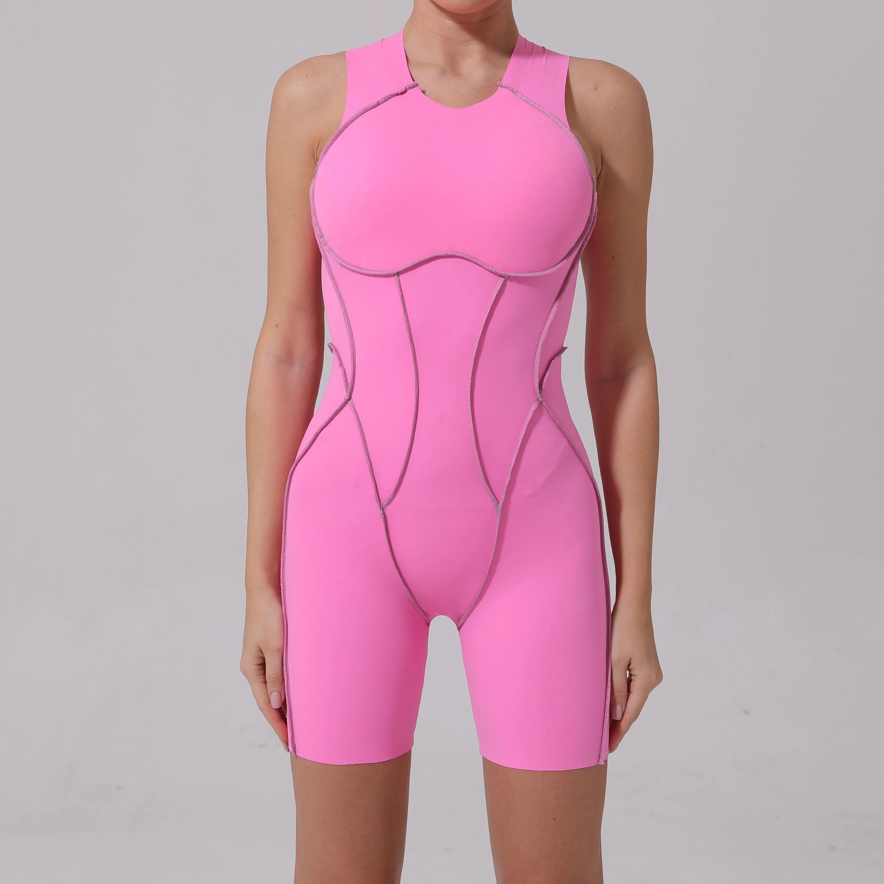 Women’s Summer Sleeveless Yoga Jumpsuit