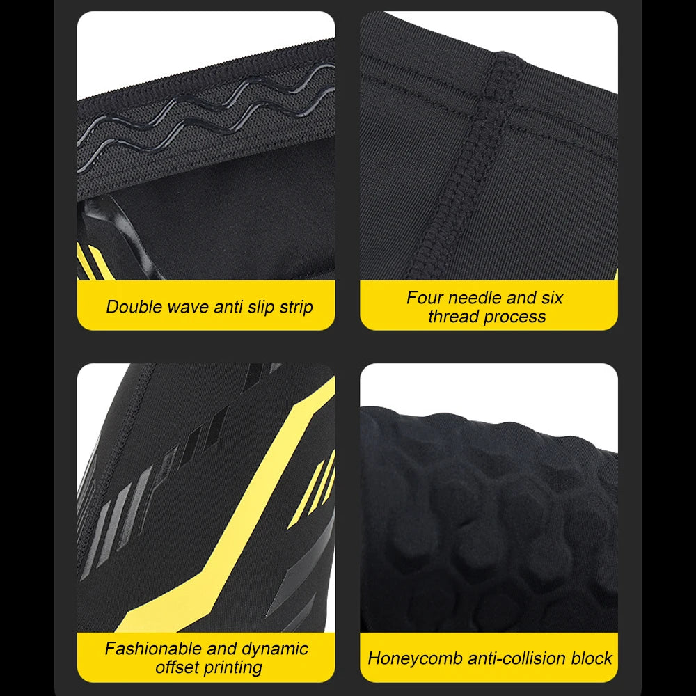 Sports Padded Arm Sleeve – Compression Elbow Guard for Basketball & More