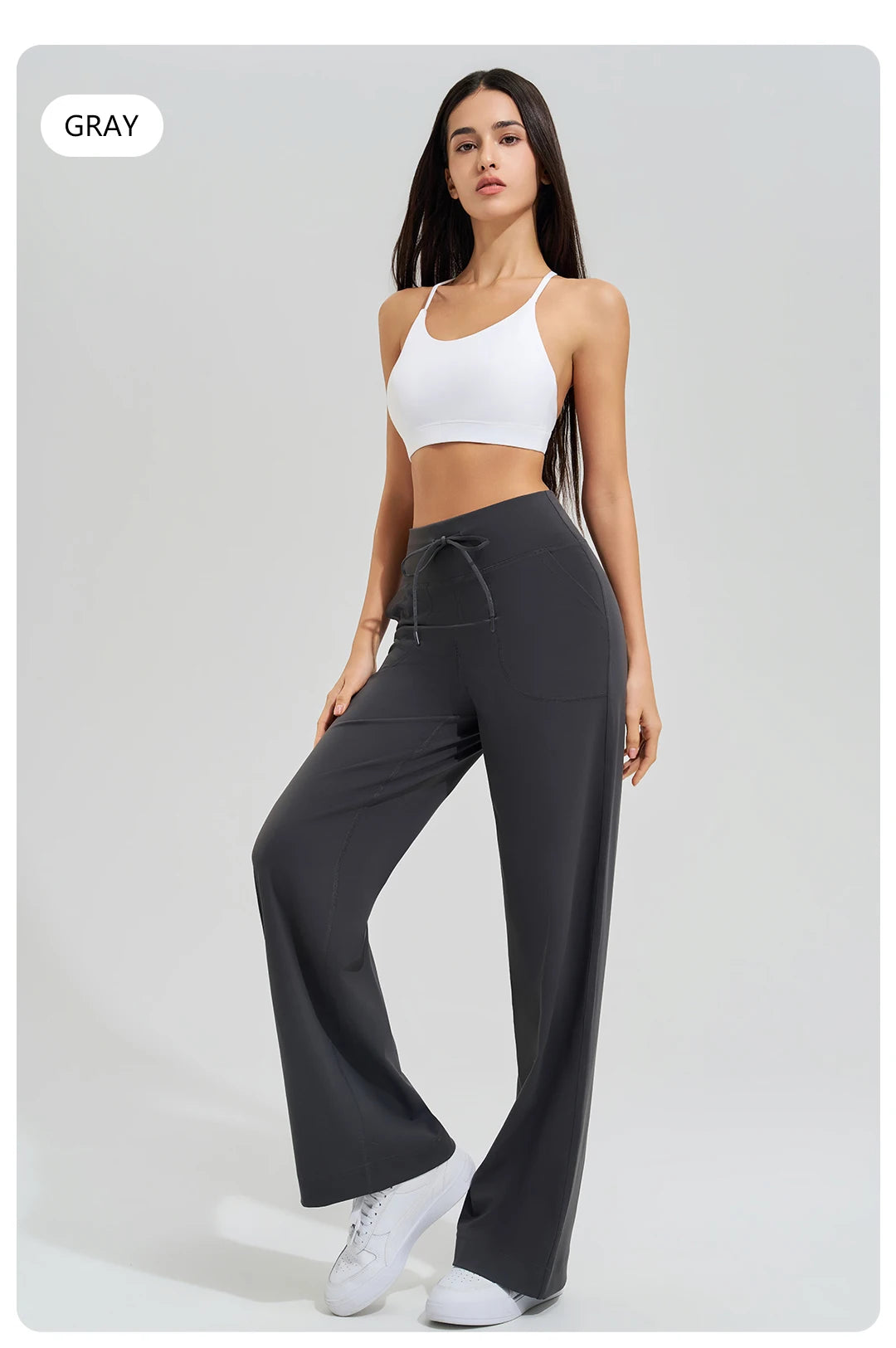 Women’s High-Waist Yoga Pants with Pockets