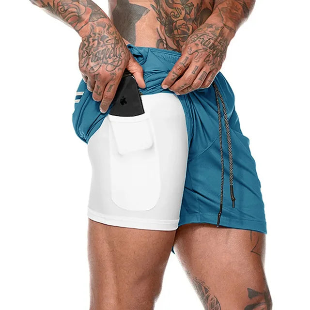 Men’s 2-in-1 Running Shorts