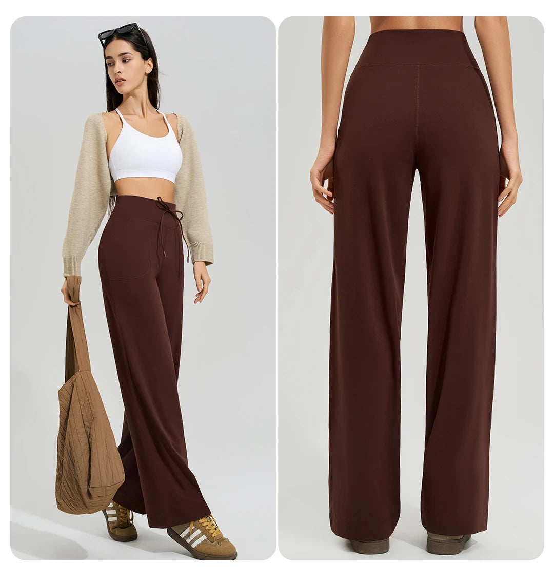 Women’s High-Waist Yoga Pants with Pockets