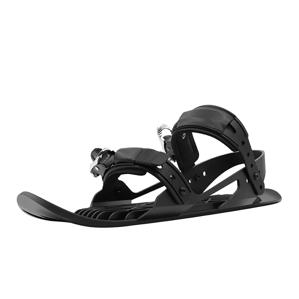 Mini Short Ski Shoes – Adjustable Portable Snow Boots for Adults