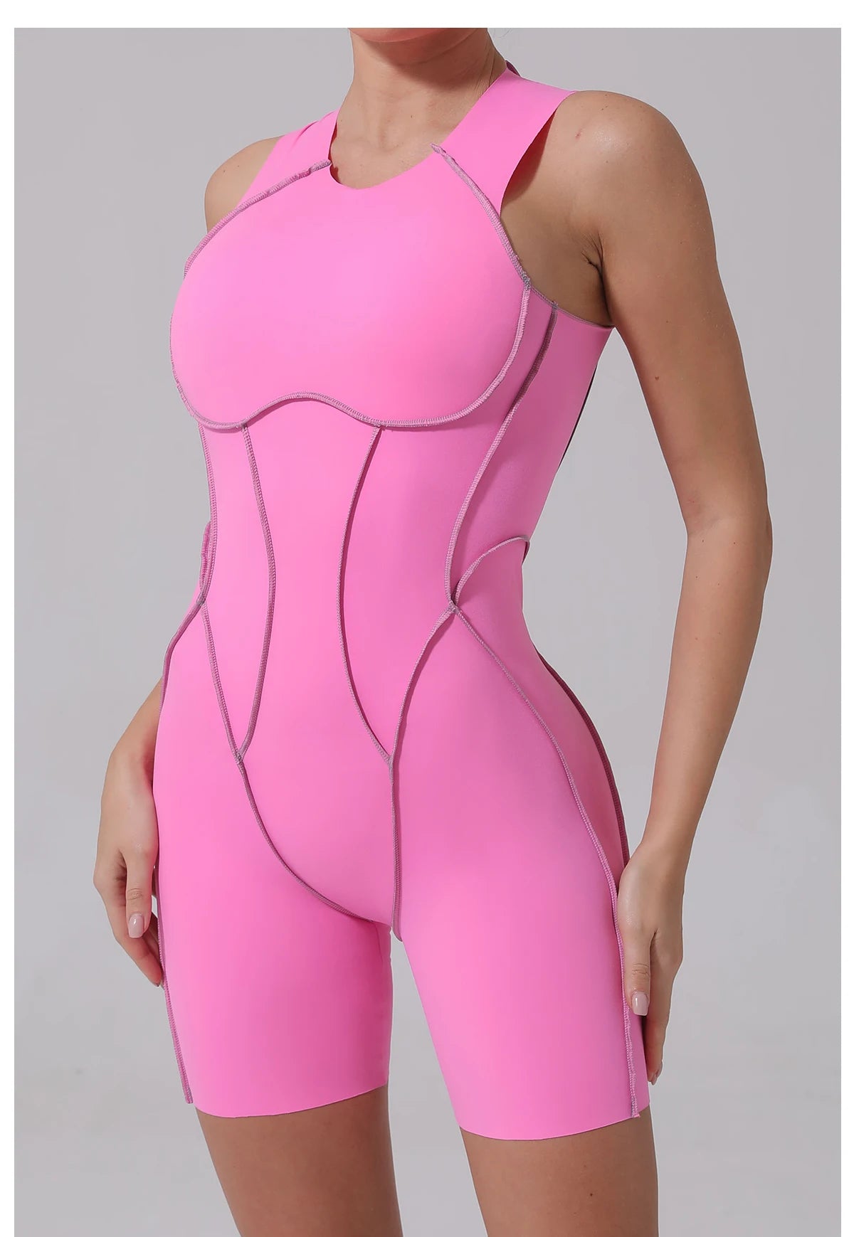 Women’s Summer Sleeveless Yoga Jumpsuit