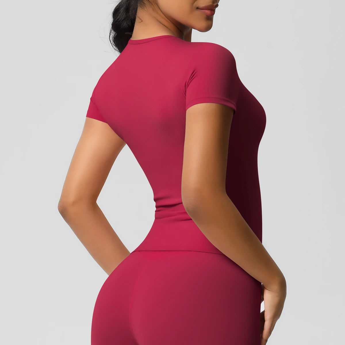 Women’s Dry-Fit High-Elastic Sports Top