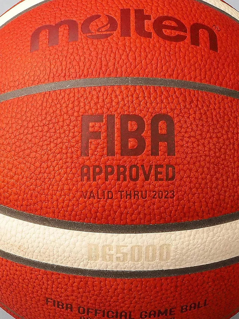 Molten BG5000 Basketball – Official Size 7/6 FIBA Certified Competition Ball