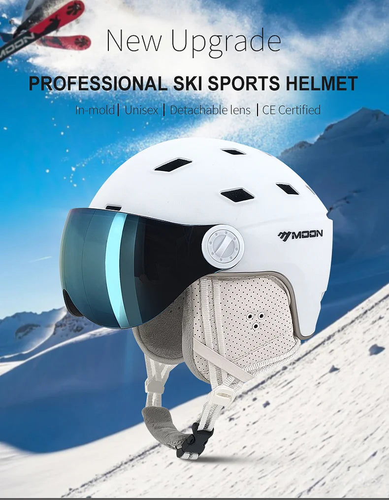 MOON Professional Ski Helmet