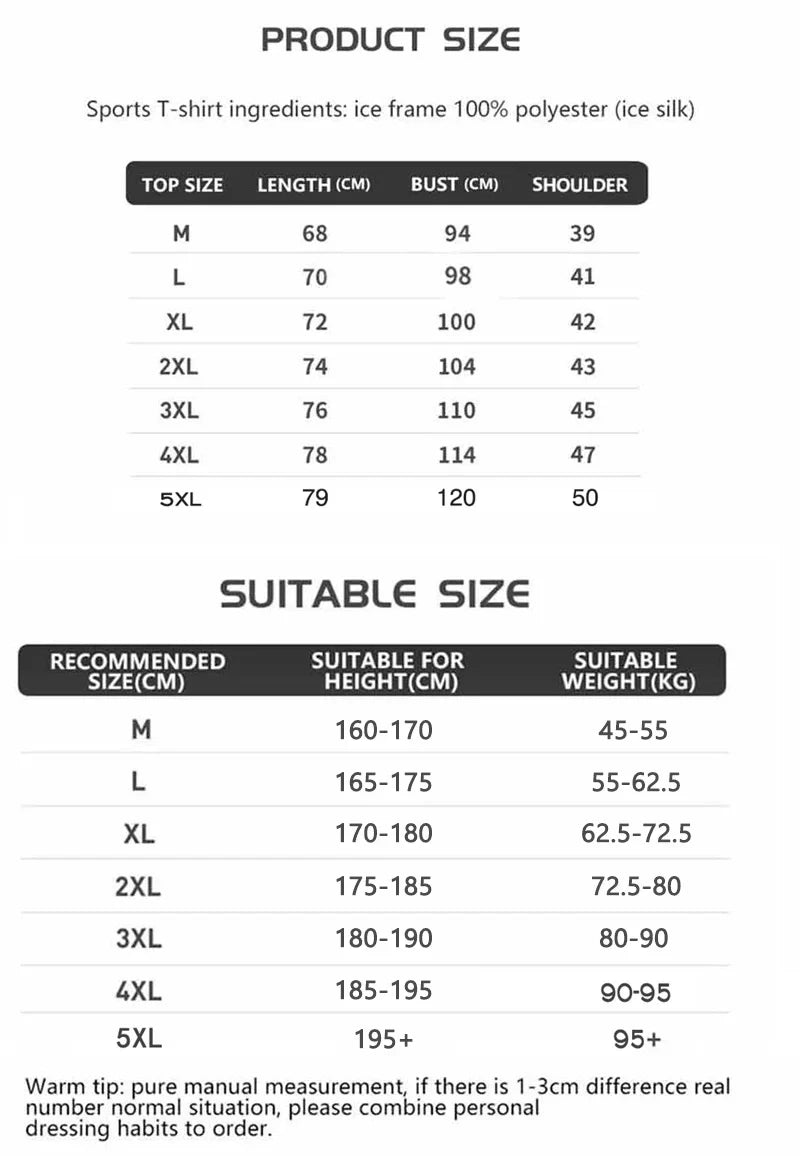 Men’s Summer Ice Silk Long Sleeve T-Shirt