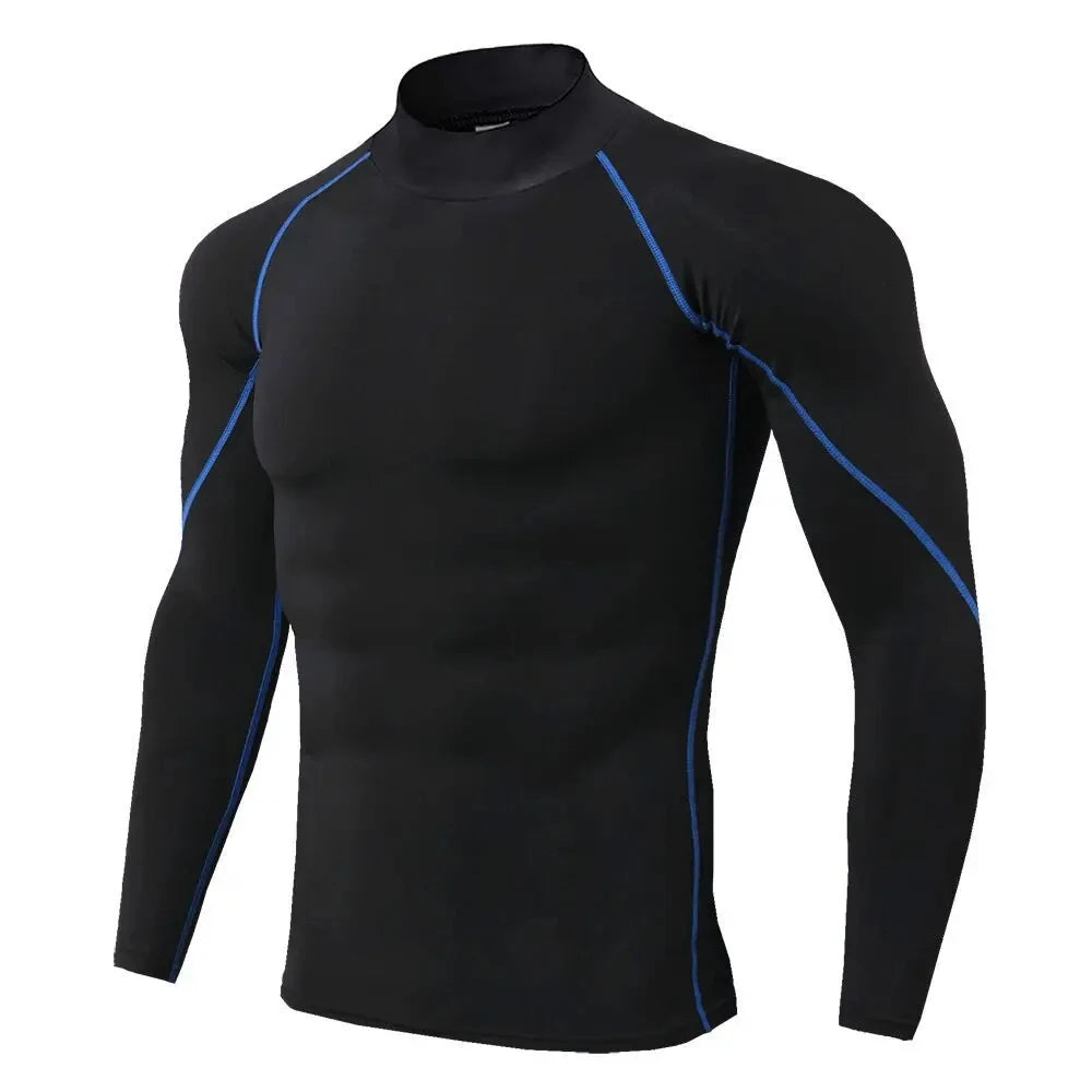 Winter Men’s Compression Warm Shirt