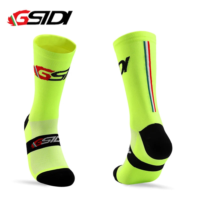 Gsidi Compression Cycling & Running Socks – Men & Women Sports