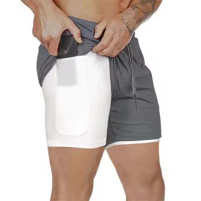 Men’s 2-in-1 Running Shorts