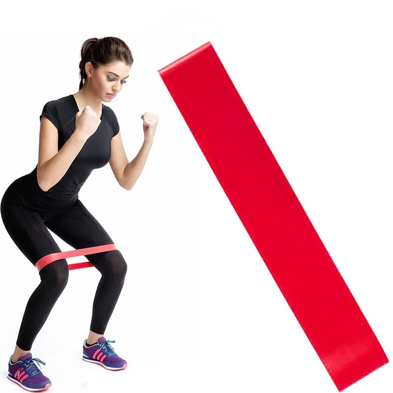 TPE Yoga Resistance Bands – Multi-Color Fitness & Pilates Elastic Bands