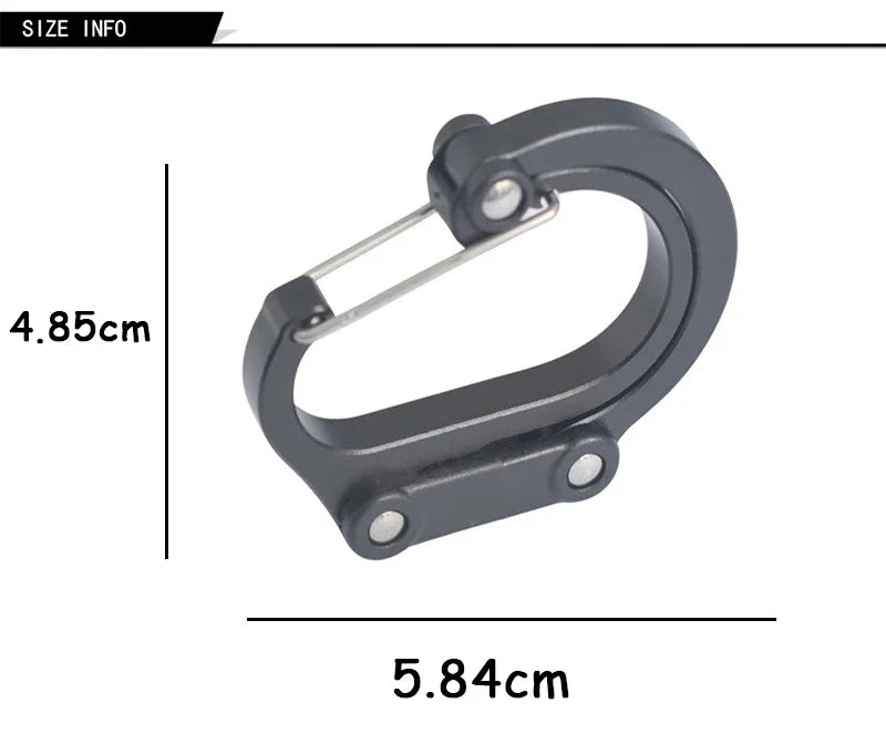 360° Rotating Hybrid Carabiner