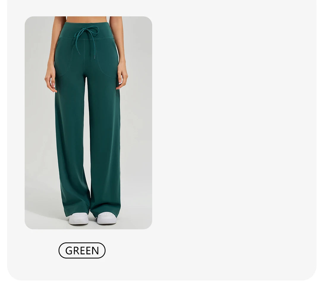 Women’s High-Waist Yoga Pants with Pockets