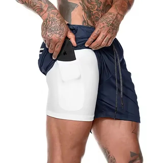 Men’s 2-in-1 Running Shorts