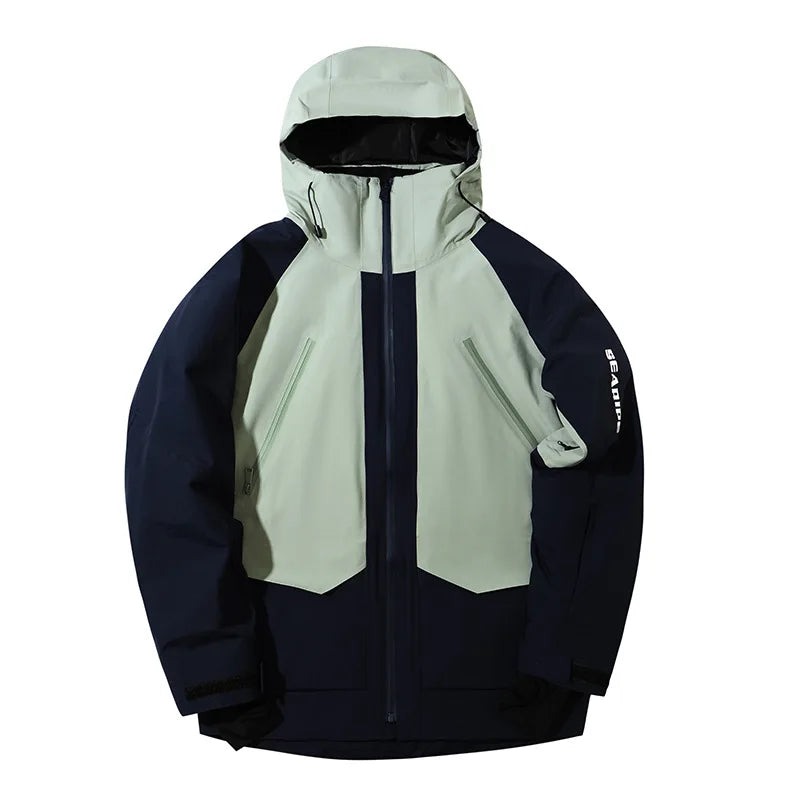 SEARIPE Unisex Ski Jacket – Waterproof Windproof Snowboard Coat