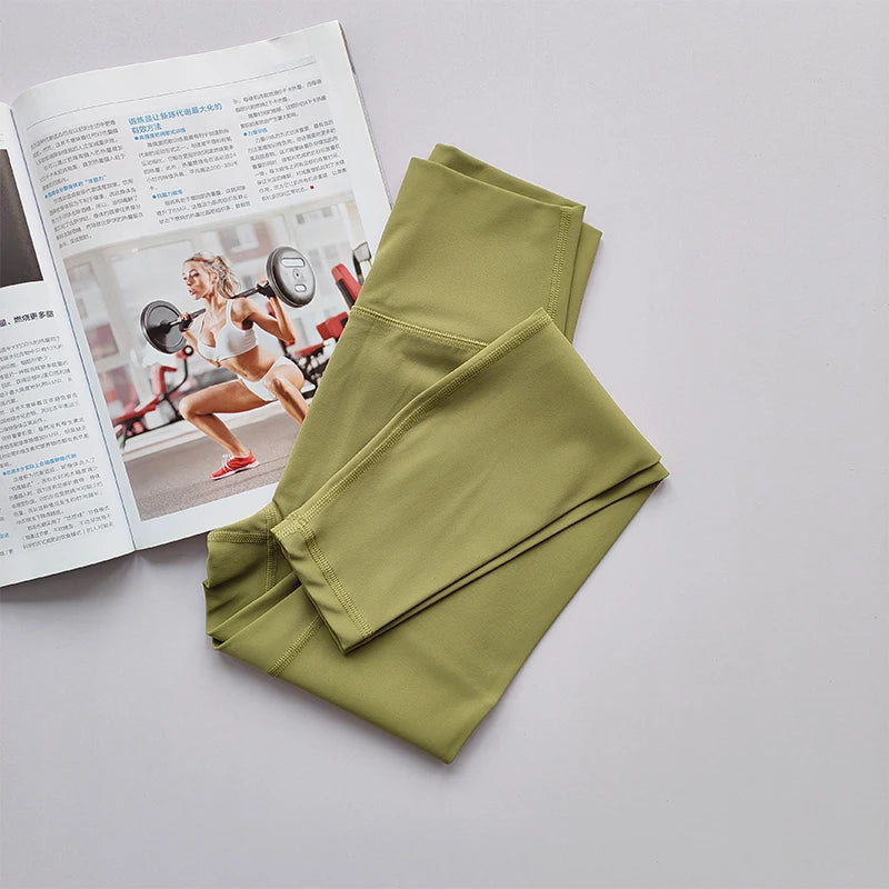 Women’s Naked High-Waist Yoga Leggings