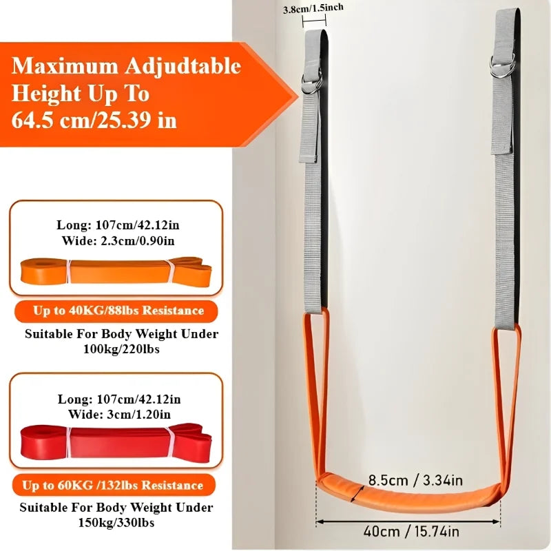 Adjustable Pull-Up Assistance Bands Set