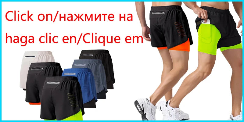 Men’s 2-in-1 Running Shorts
