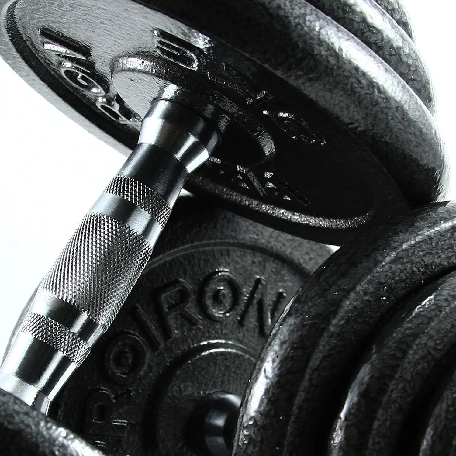 44Lbs Adjustable Cast Iron Dumbbell Set