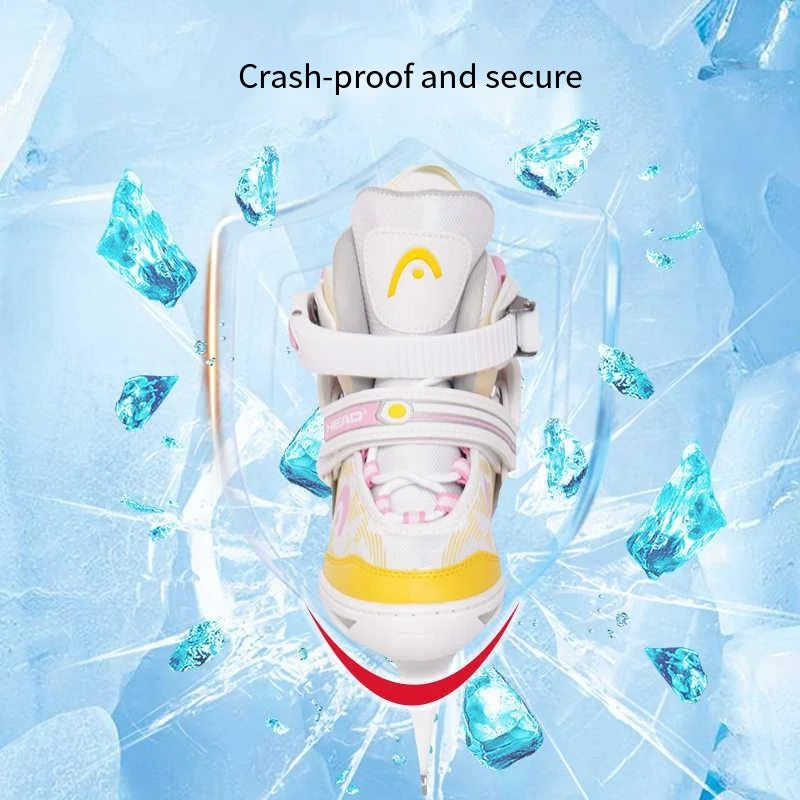 HEAD Adjustable Kids Figure & Ice Hockey Skates