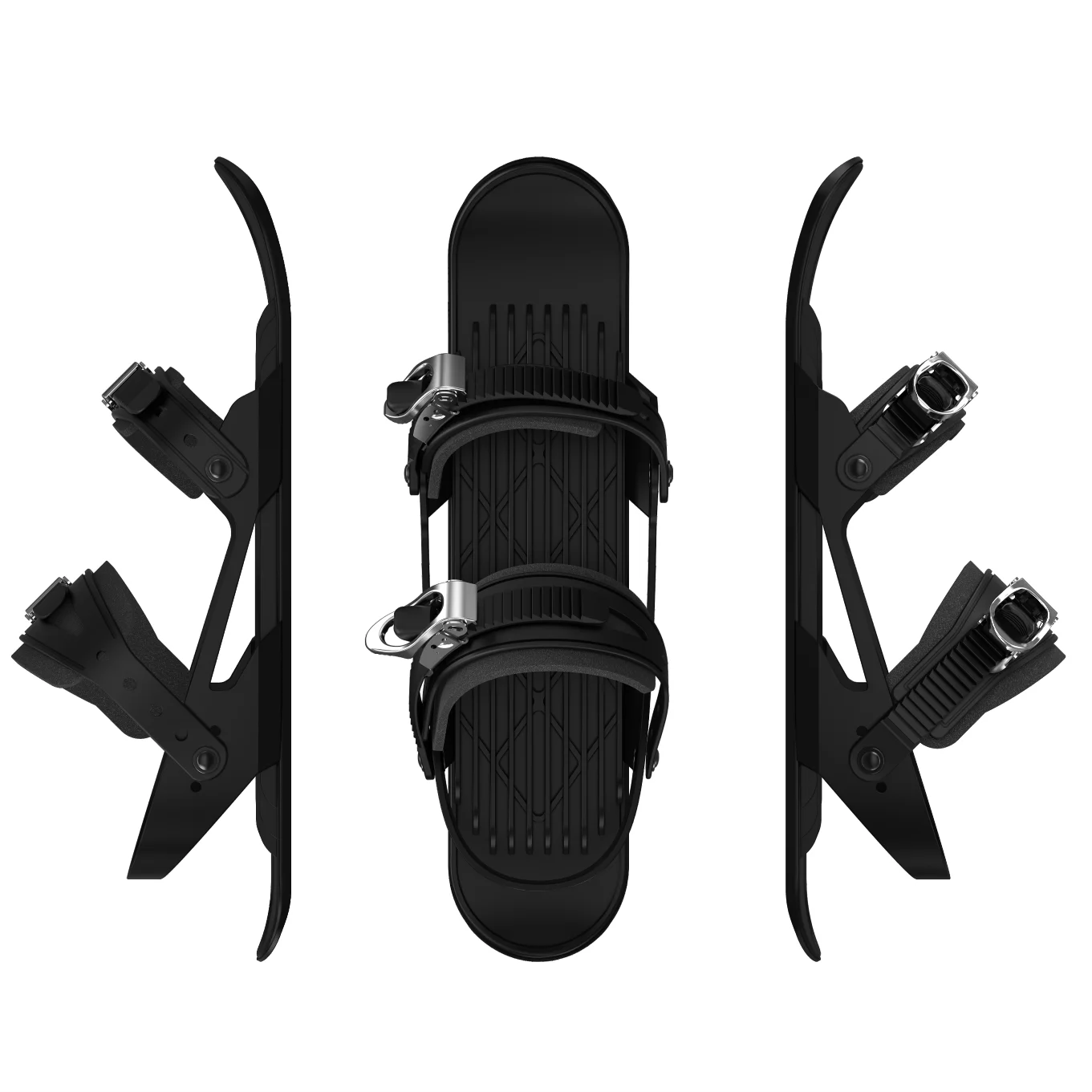 Mini Short Ski Shoes – Adjustable Portable Snow Boots for Adults