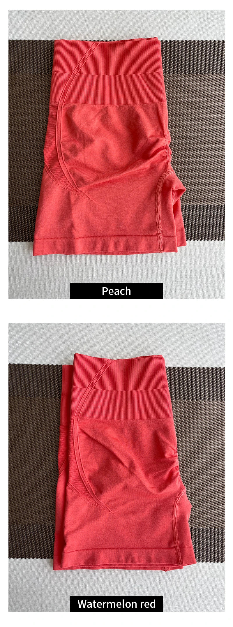 TKITK Women’s Seamless High Waist Gym Shorts
