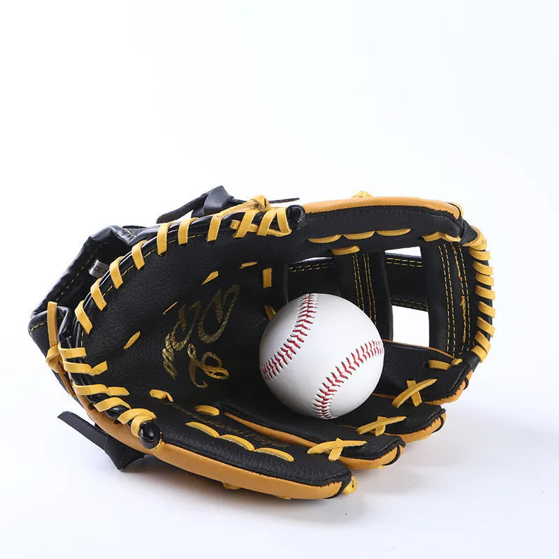 Professional Leather Baseball Gloves – Youth & Adult 11.5/12.5"