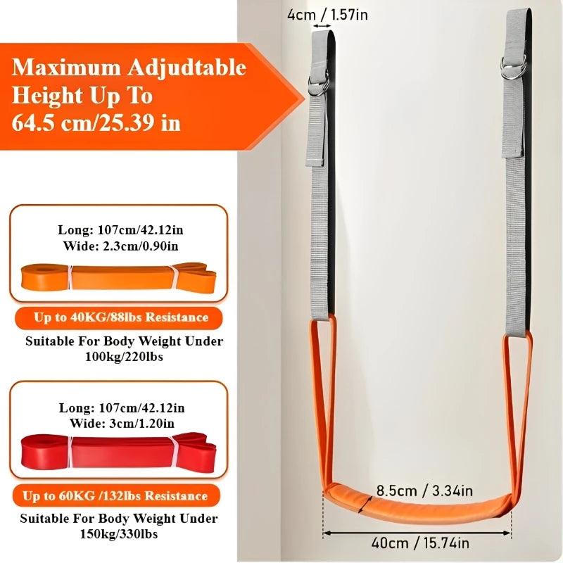 Adjustable Pull-Up Assistance Bands Set