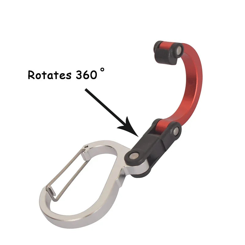 360° Rotating Hybrid Carabiner