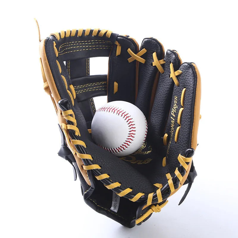 Professional Leather Baseball Gloves – Youth & Adult 11.5/12.5"