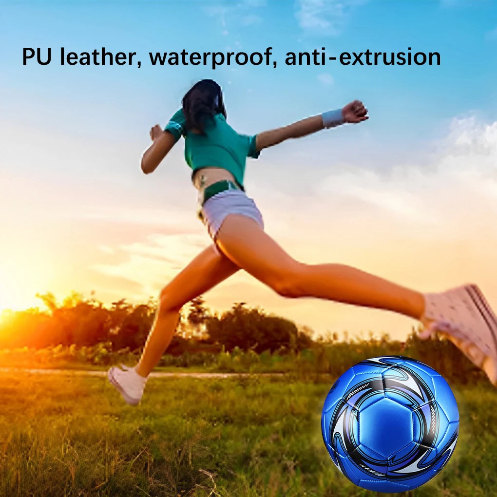 Standard Size 5 Rubber Soccer Ball – Leakproof & Wear-Resistant