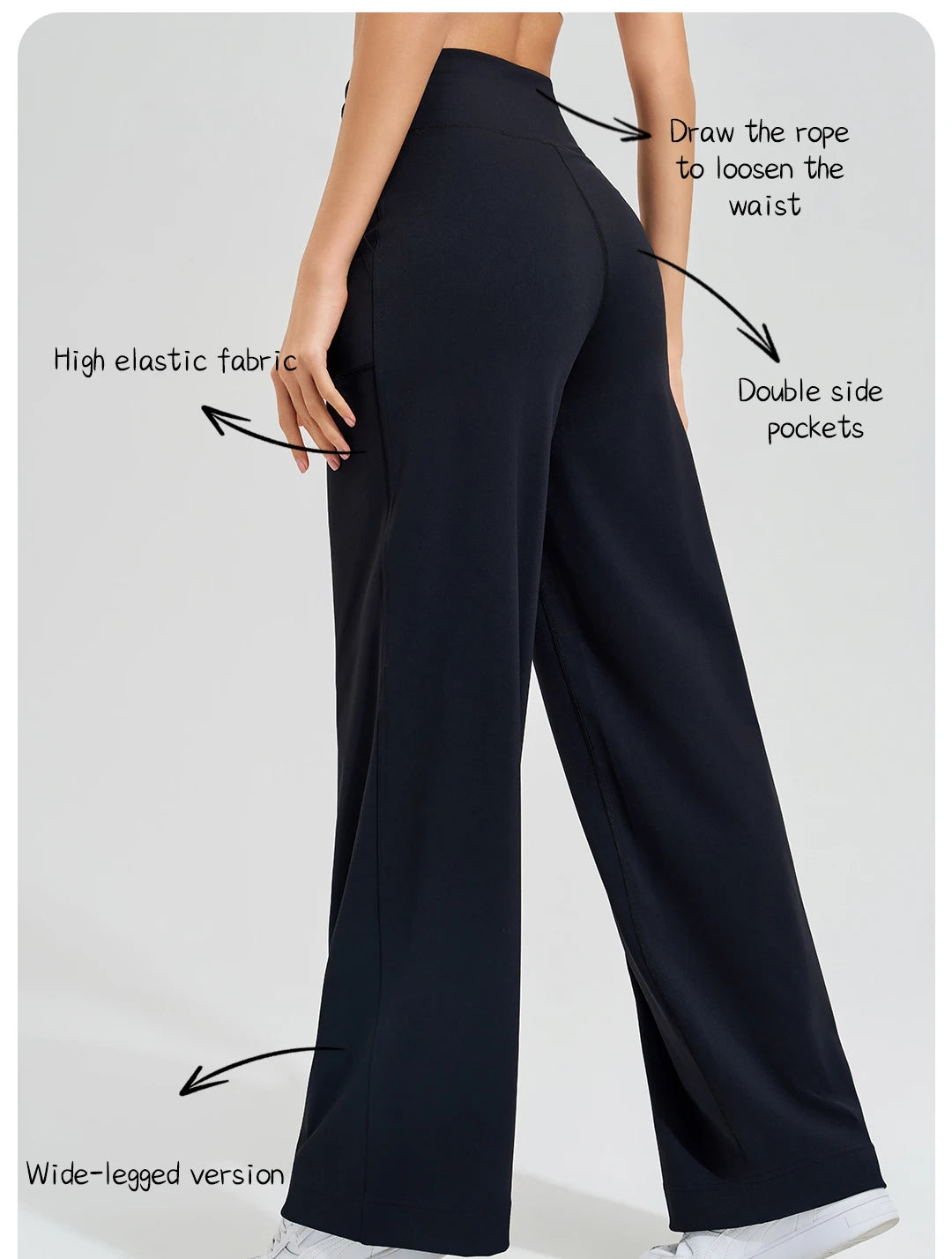 Women’s High-Waist Yoga Pants with Pockets