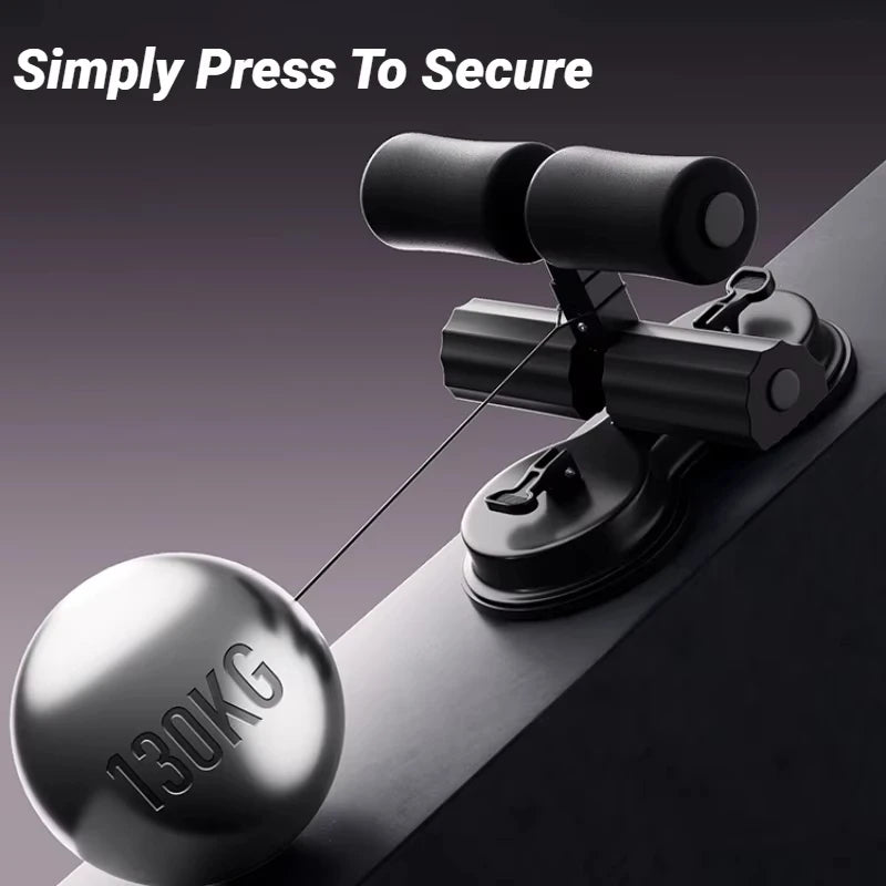 Adjustable Sit-Up Bar with Suction Cup