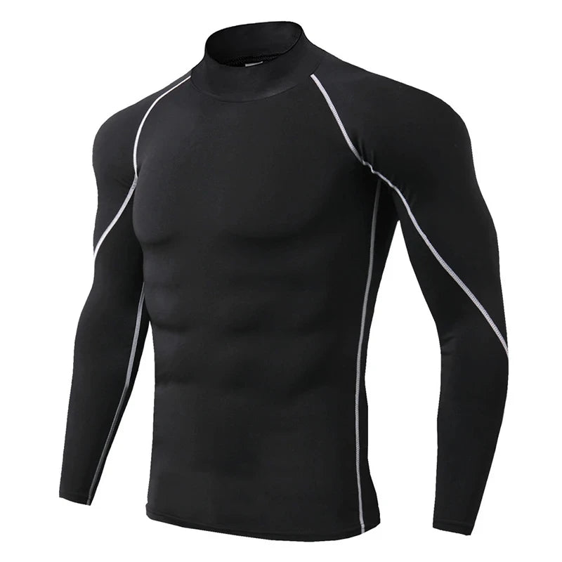 Winter Men’s Compression Warm Shirt