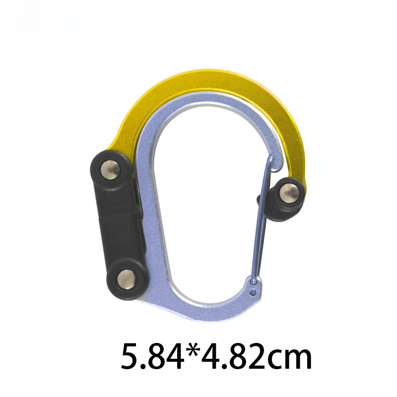 360° Rotating Hybrid Carabiner