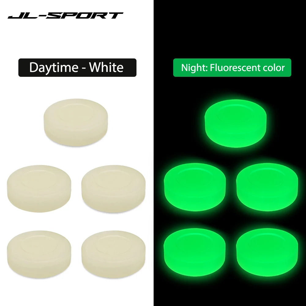 5/10pcs Glowing Hockey Pucks – PVC Luminous Training Accessories